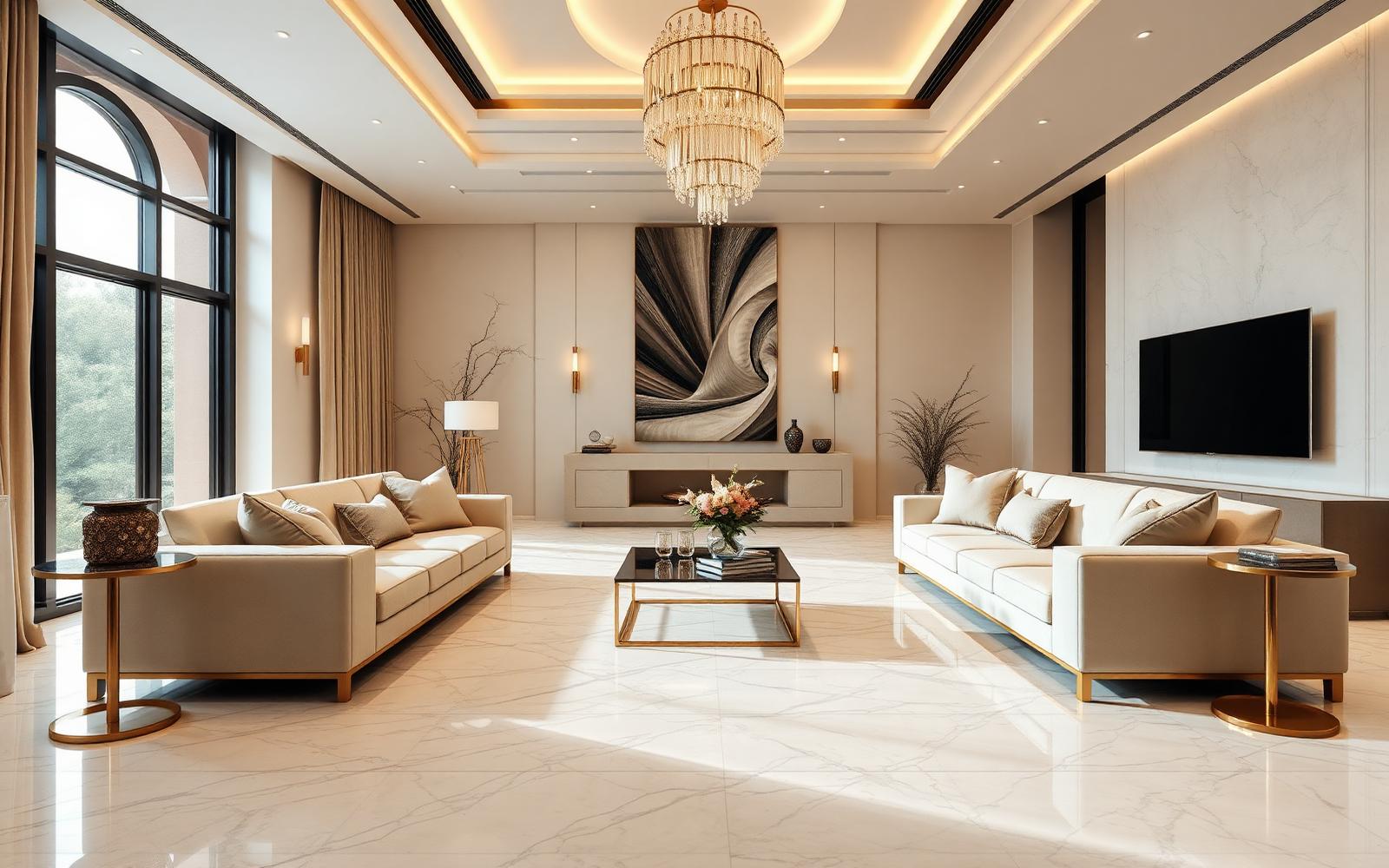 Luxury living room